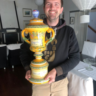 igor with cup